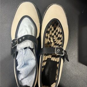 Madewell Natural Multi Mary Jane Espadrilles